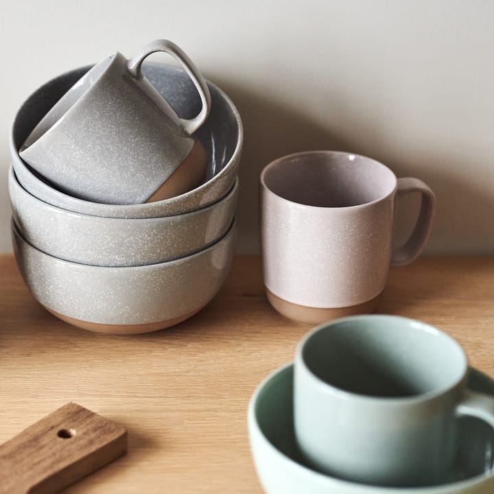 Kubek Fossil 35 cl, Różowy Scandi Living