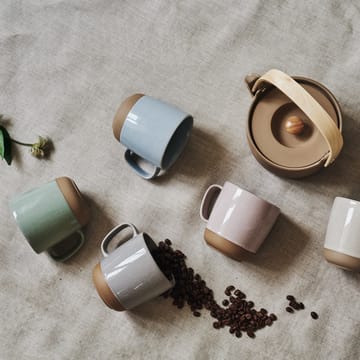 Kubek Fossil 35 cl - Zielony - Scandi Living