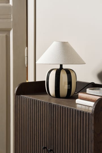 Lampa stołowa Alvar 31 cm - Czarna - Scandi Living