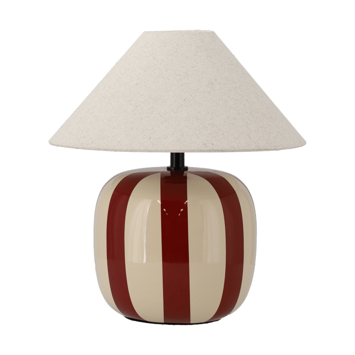 Lampa stołowa Alvar 31 cm - Rdzawoczerwona - Scandi Living