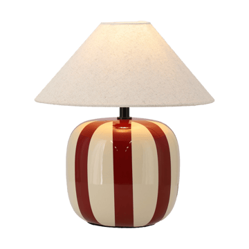 Lampa stołowa Alvar 31 cm - Rdzawoczerwona - Scandi Living