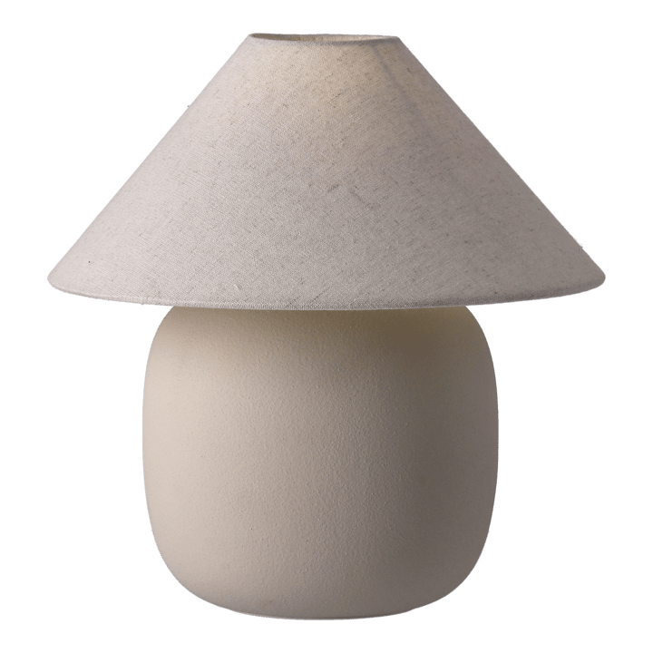 Lampa stołowa Boulder 29 cm beige-nature - undefined - Scandi Living