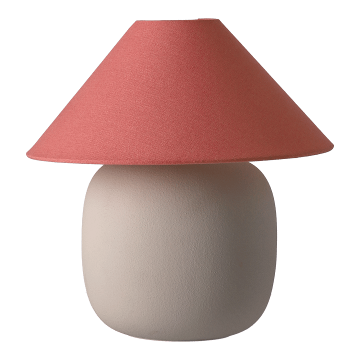 Lampa stołowa Boulder 29 cm beige-peach Scandi Living