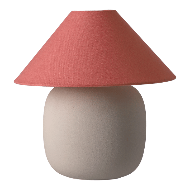 Lampa stołowa Boulder 29 cm beige-peach - undefined - Scandi Living