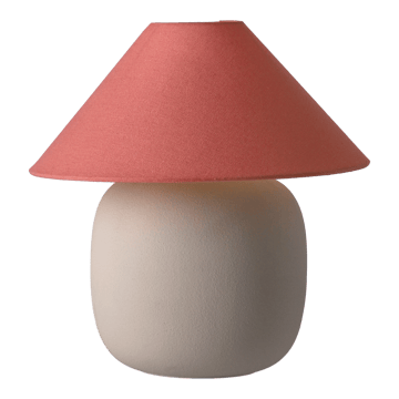 Lampa stołowa Boulder 29 cm beige-peach - undefined - Scandi Living