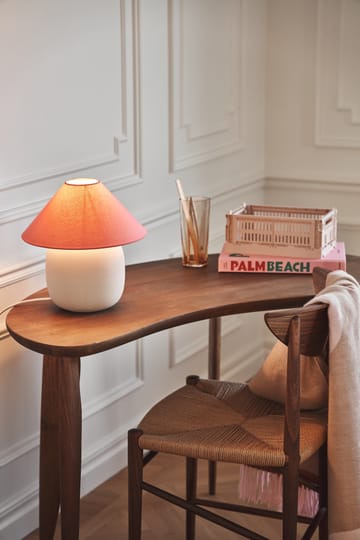 Lampa stołowa Boulder 29 cm beige-peach - undefined - Scandi Living