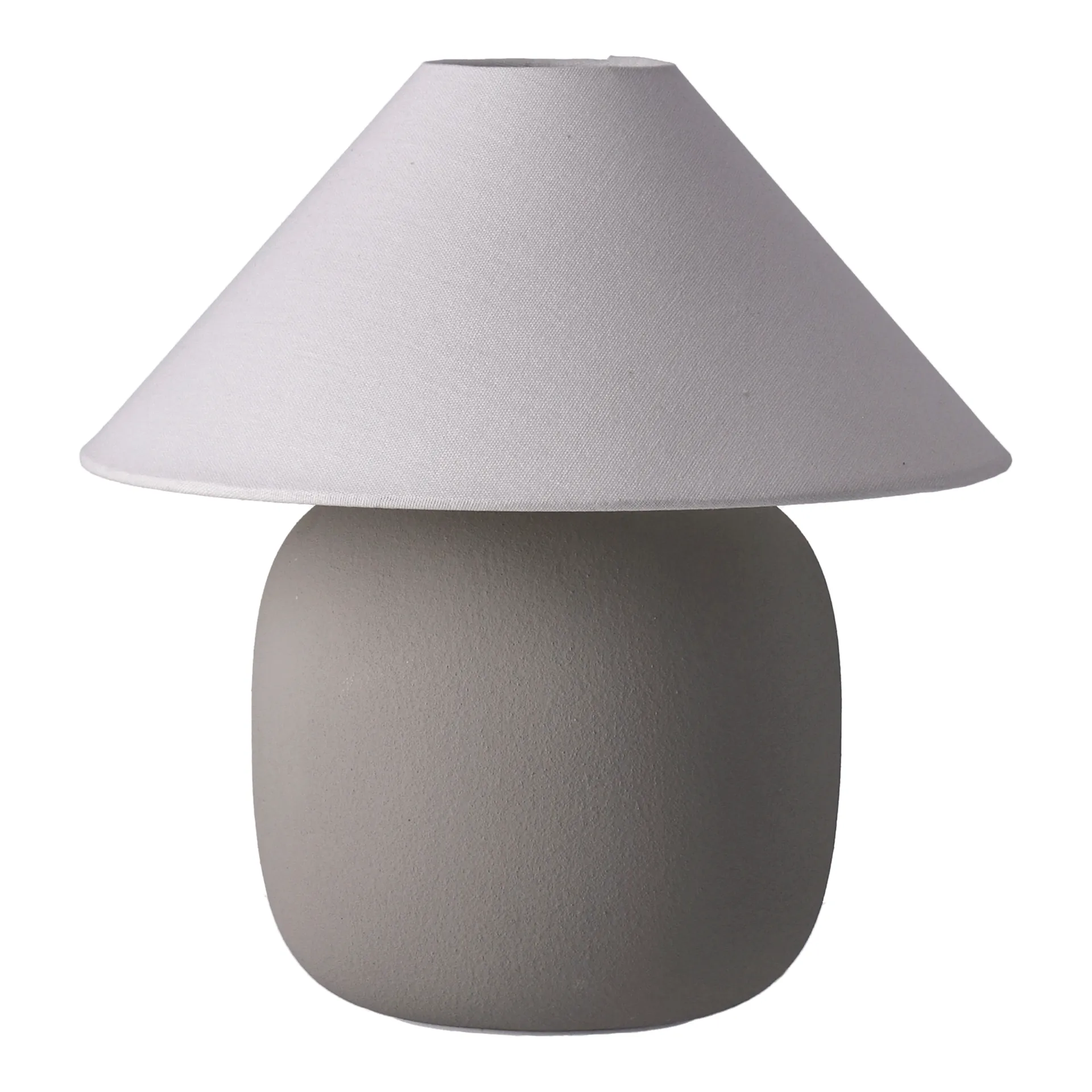 Lampa stołowa Boulder 29 cm grey-white,  Scandi Living