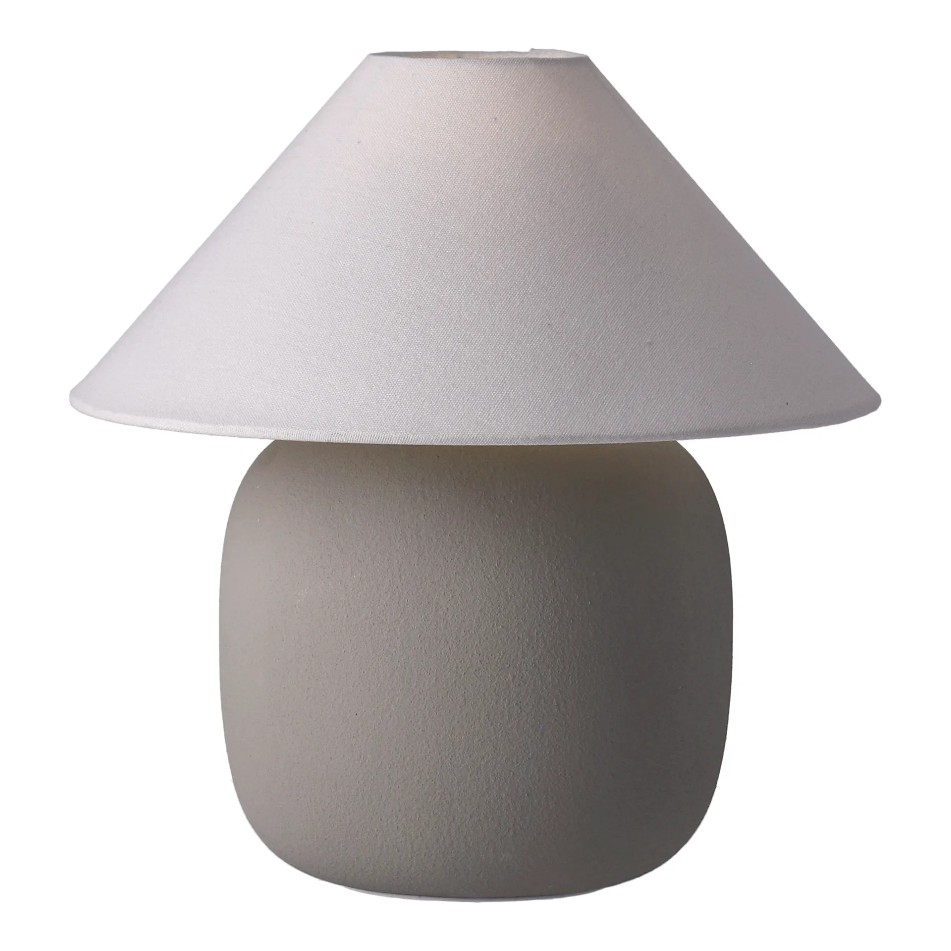 Lampa stołowa Boulder 29 cm grey-white,  Scandi Living
