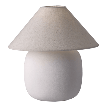 Lampa stołowa Boulder 29 cm white-nature - undefined - Scandi Living