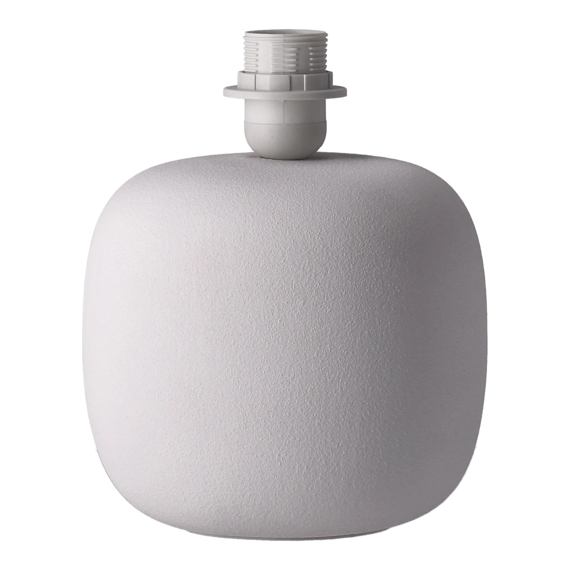 Lampa stołowa Boulder 29 cm white-pleated white,  Scandi Living