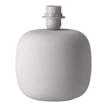 Lampa stołowa Boulder 29 cm white-pleated white - Scandi Living