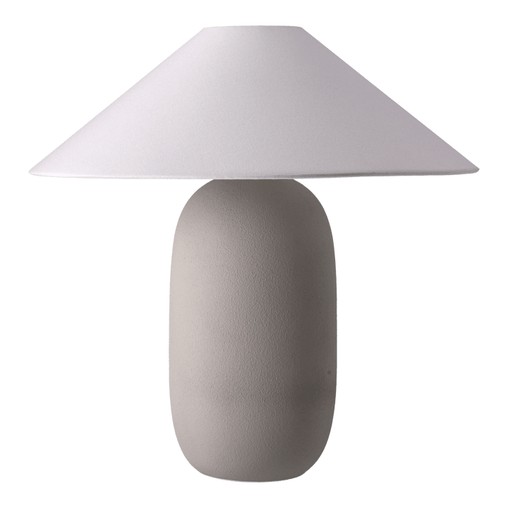 Lampa stołowa Boulder 48 cm grey-white - Podstawa lampy - Scandi Living