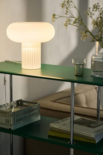 Lampa stołowa Haven 26 cm - Biała - Scandi Living