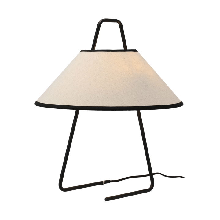 Lampa stołowa Moss 43 cm, Beżowa Scandi Living