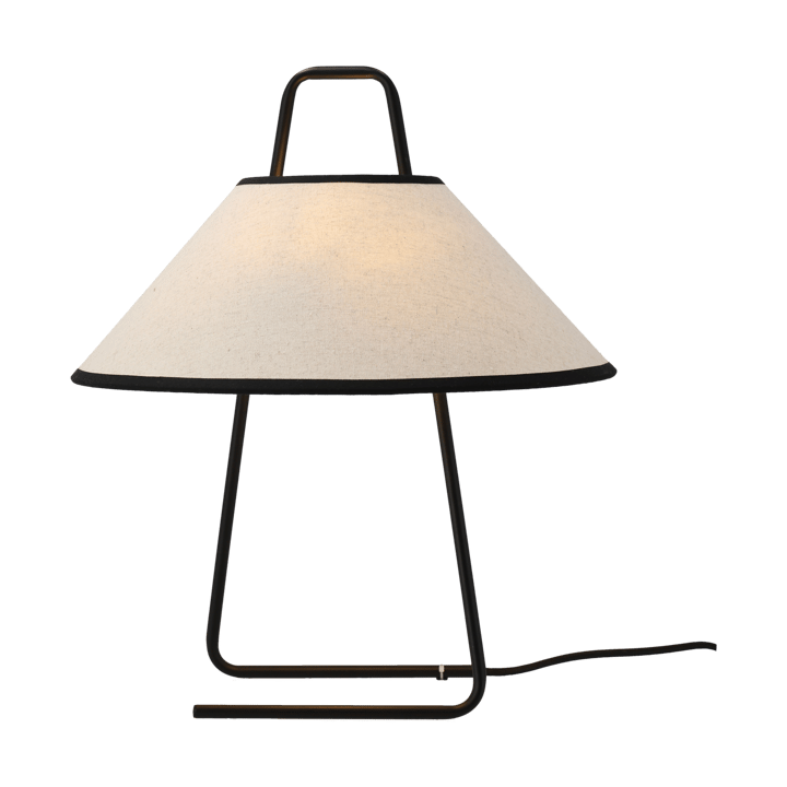 Lampa stołowa Moss 43 cm, Beżowa Scandi Living