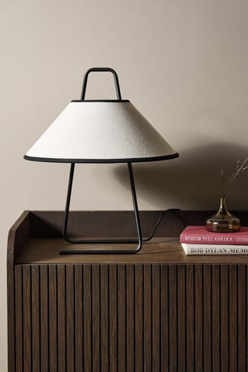 Lampa stołowa Moss 43 cm - Beżowa - Scandi Living