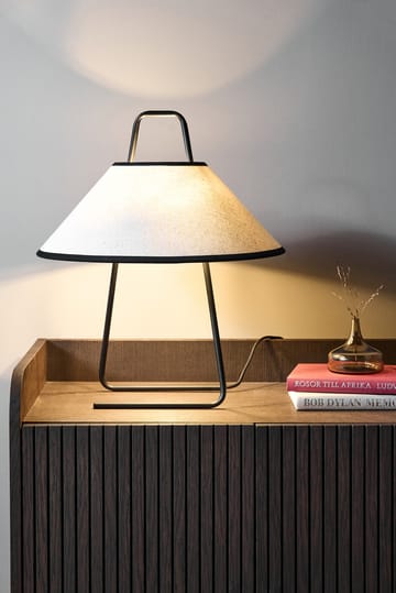 Lampa stołowa Moss 43 cm - Beżowa - Scandi Living