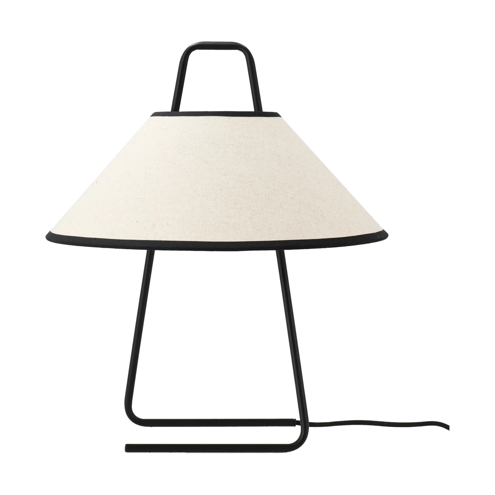 Lampa stołowa Moss light 43 cm, Beżowa Scandi Living