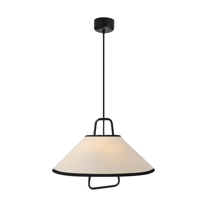 Lampa wisząca Moss Ø42 cm, Beżowa Scandi Living