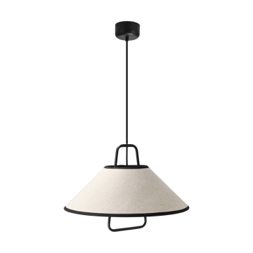 Lampa wisząca Moss Ø42 cm - Beżowa - Scandi Living