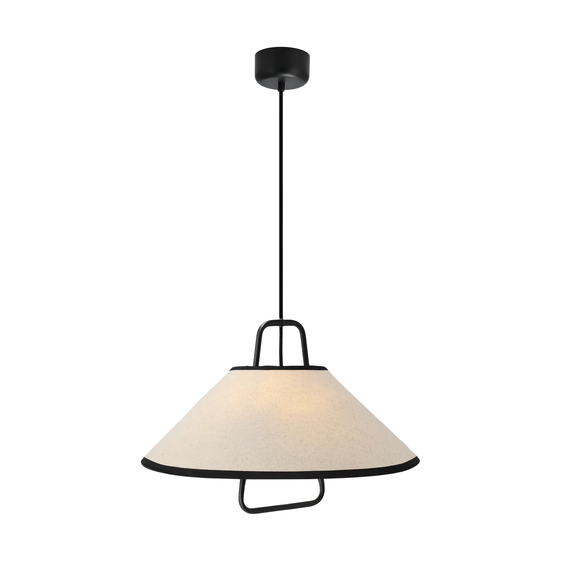 Lampa wisząca Moss light Ø42 cm, Beżowa Scandi Living