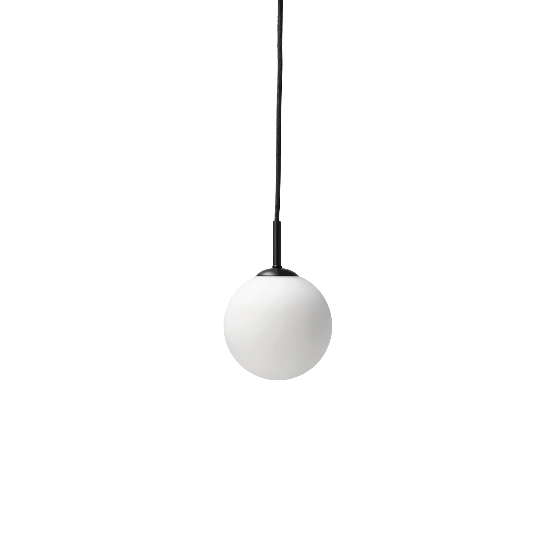 Lampa wisząca Solar D15 cm, Matowa biel Scandi Living
