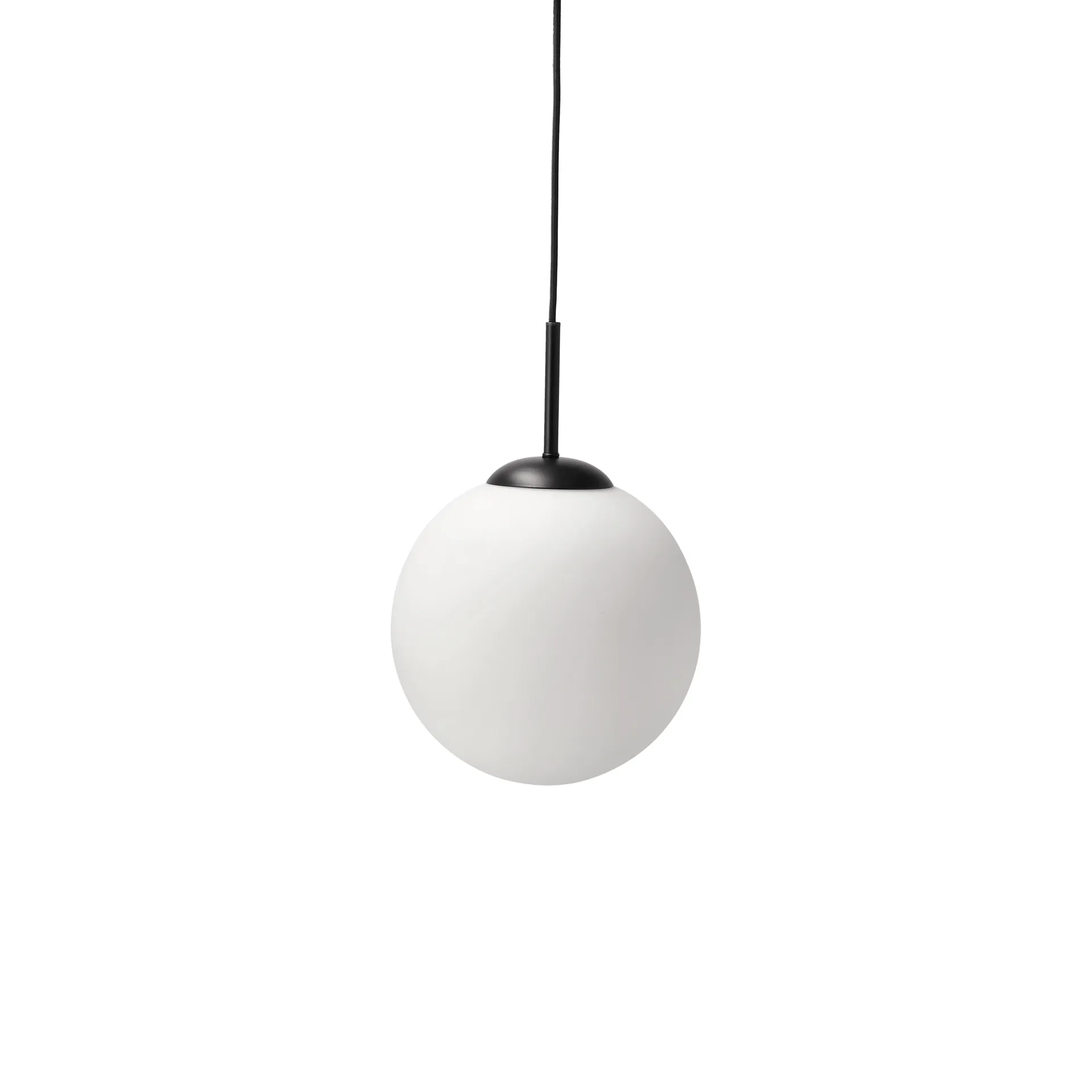 Lampa wisząca Solar D25 cm, Matowa biel Scandi Living