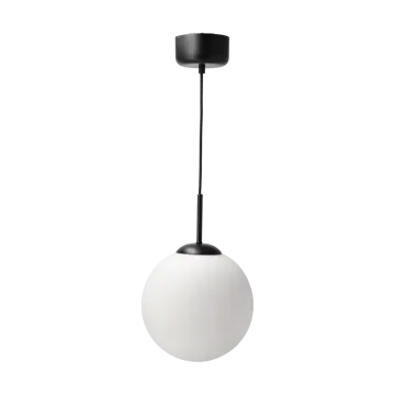 Lampa wisząca Solar D25 cm - Matowa biel - Scandi Living