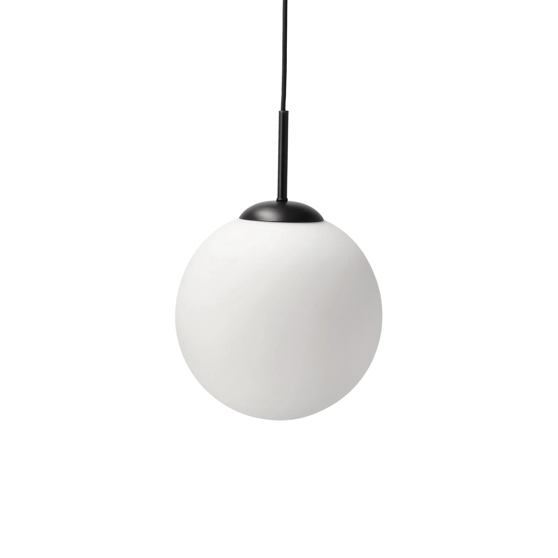 Lampa wisząca Solar D25 cm, Matowa biel Scandi Living