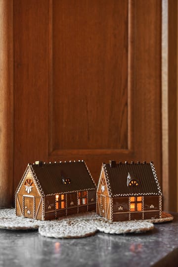 Lampion Ginger Bread - 18 cm - Scandi Living