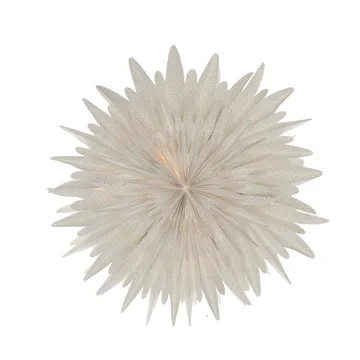 Luna gwiazda adwentowa Ø80 cm opakowanie 2 sztuk - Biały w kropki - undefined - Scandi Living