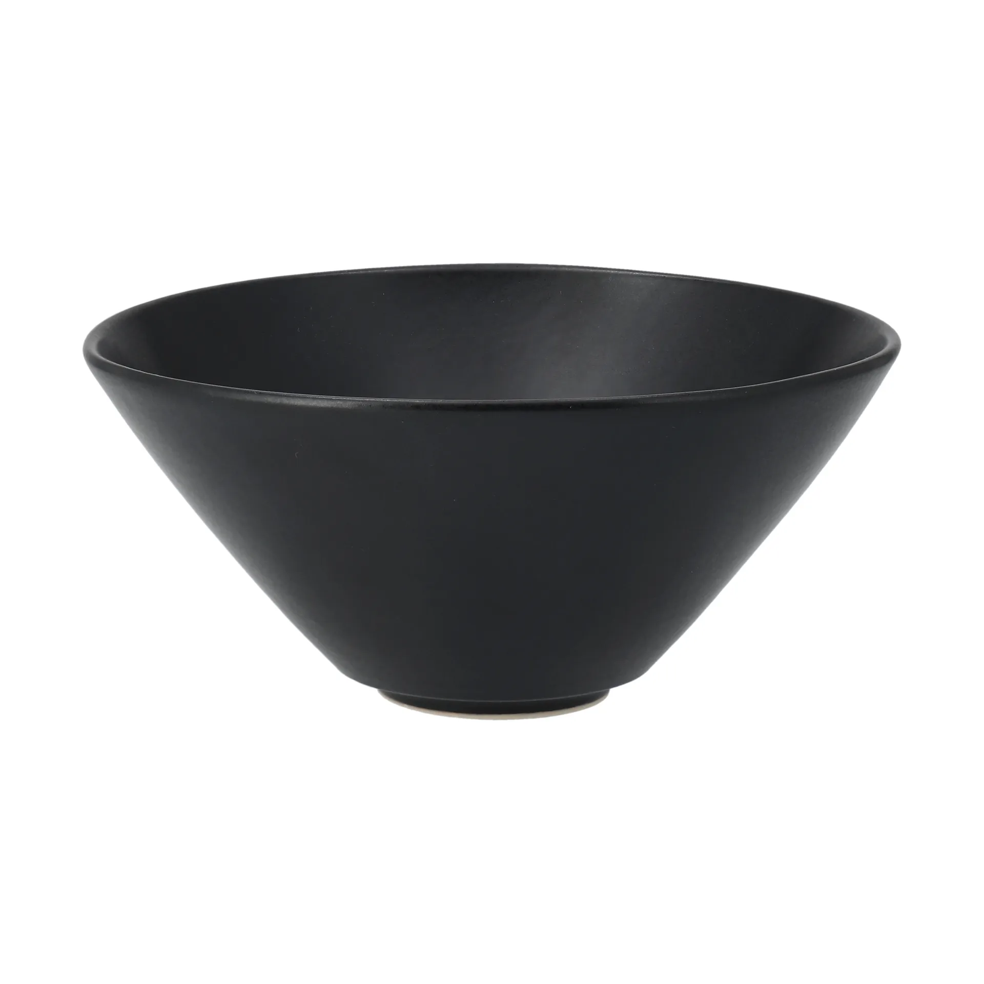 Miska do ramen Terra, Czarny kamionkowa, Ø20 cm Scandi Living