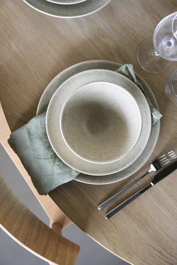 Miska do zupy Terra - Beżowy kamionkowa, Ø16 cm - Scandi Living