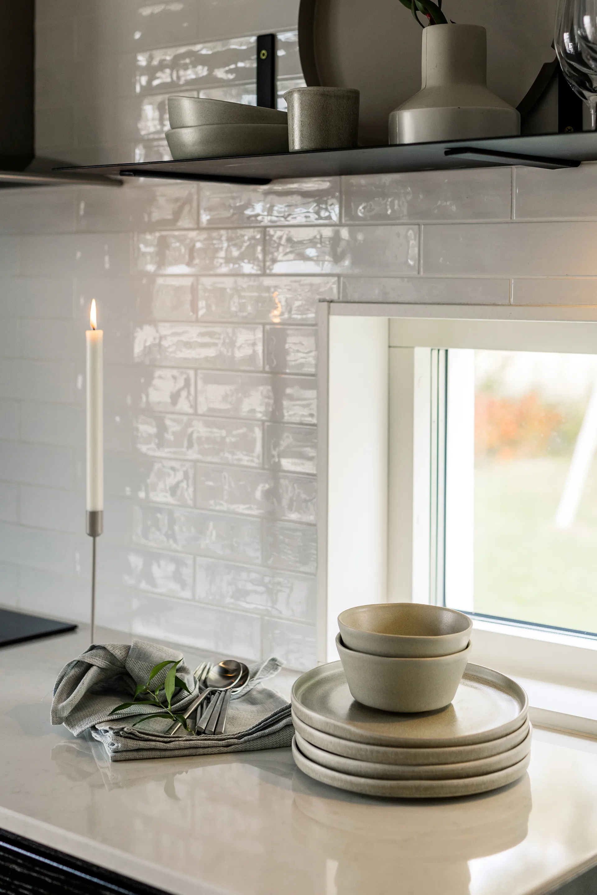 Miska Sandsbro, Jasnoszara, Ø15 cm Scandi Living