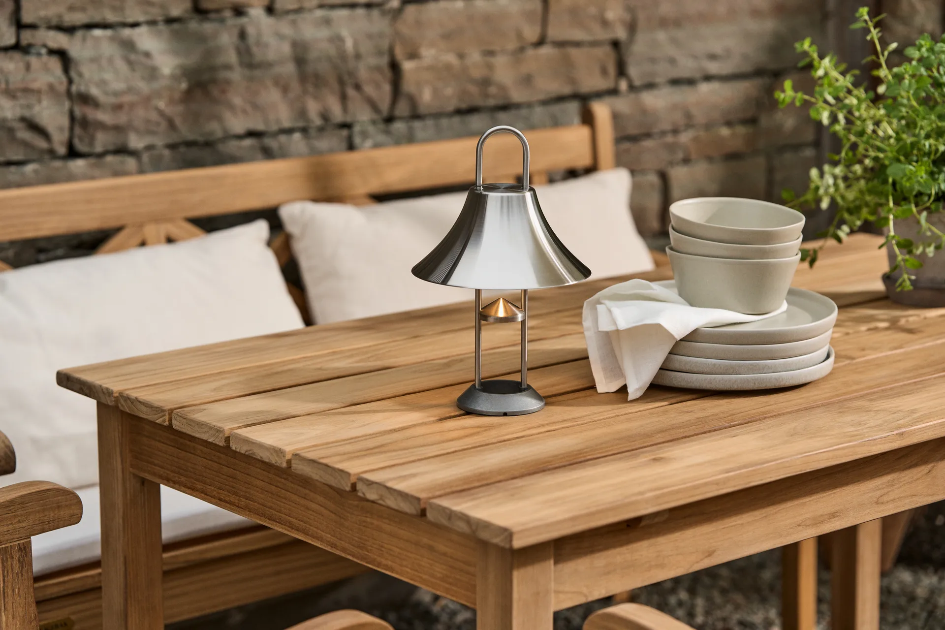 Miska Sandsbro, Jasnoszara, Ø15 cm Scandi Living