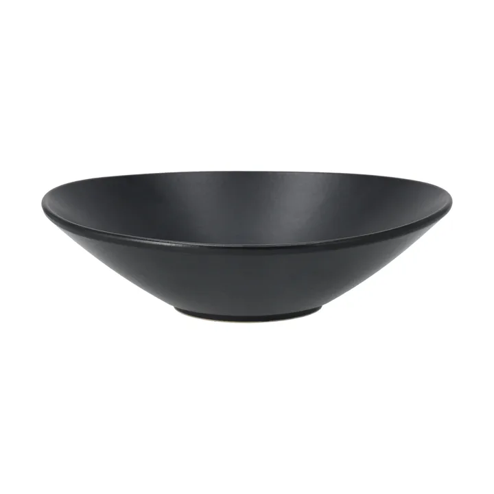 Miska Terra - Czarny kamionkowa, Ø30 cm - Scandi Living