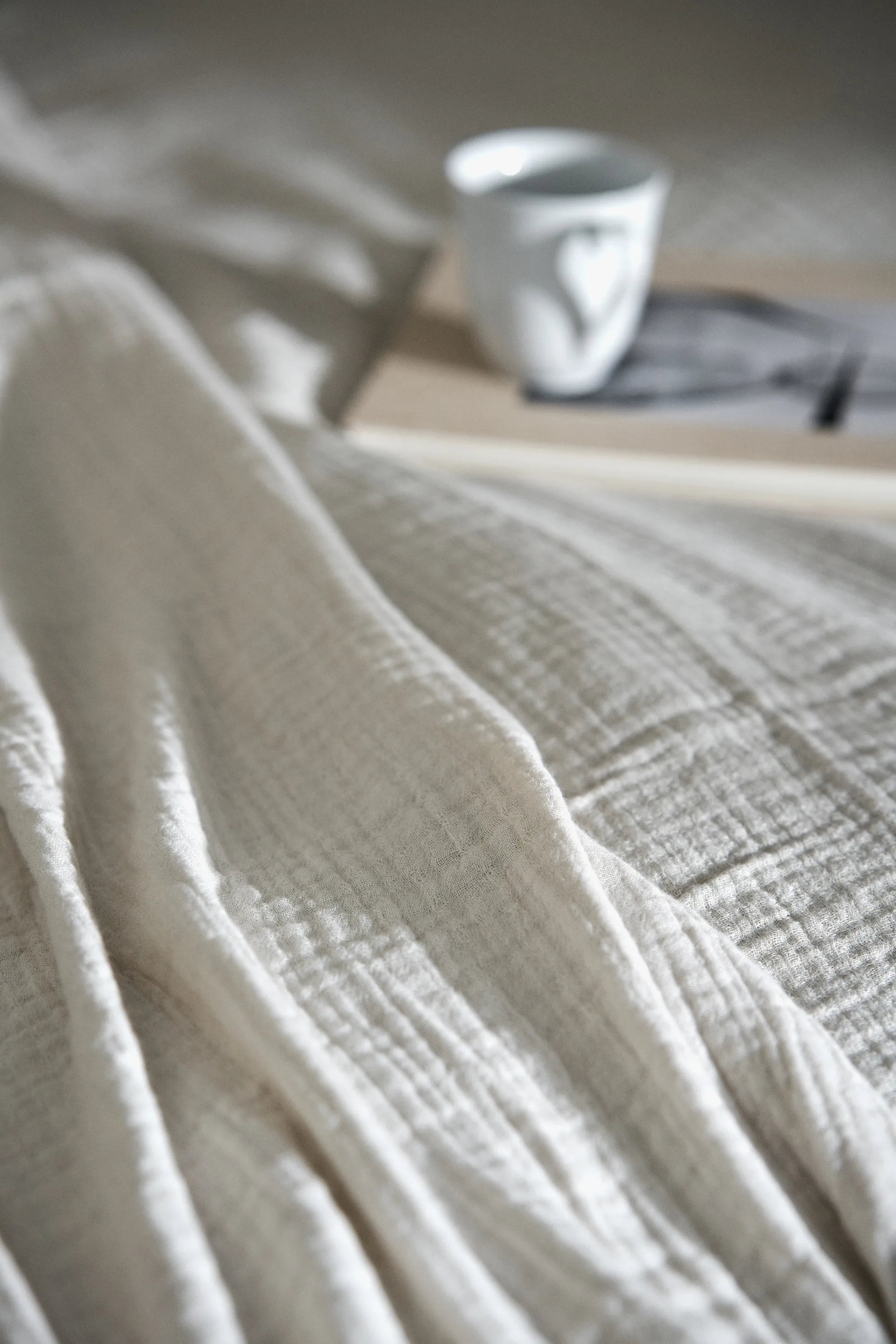 Narzuta Breeze 260x260 cm, Off white Scandi Living