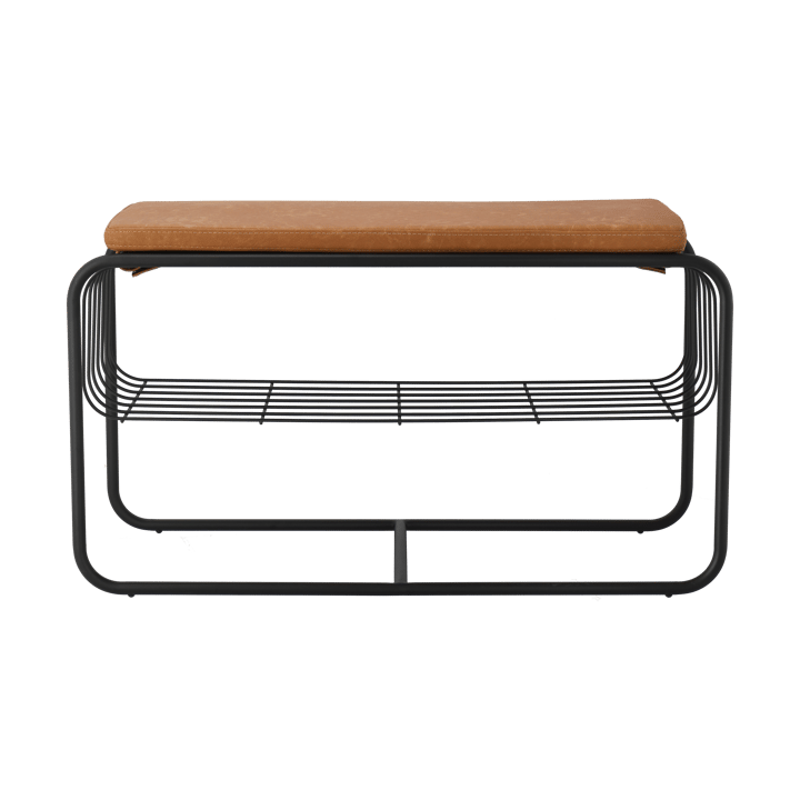 Nod ławka/półka na buty 80x36x42 cm, Black Scandi Living
