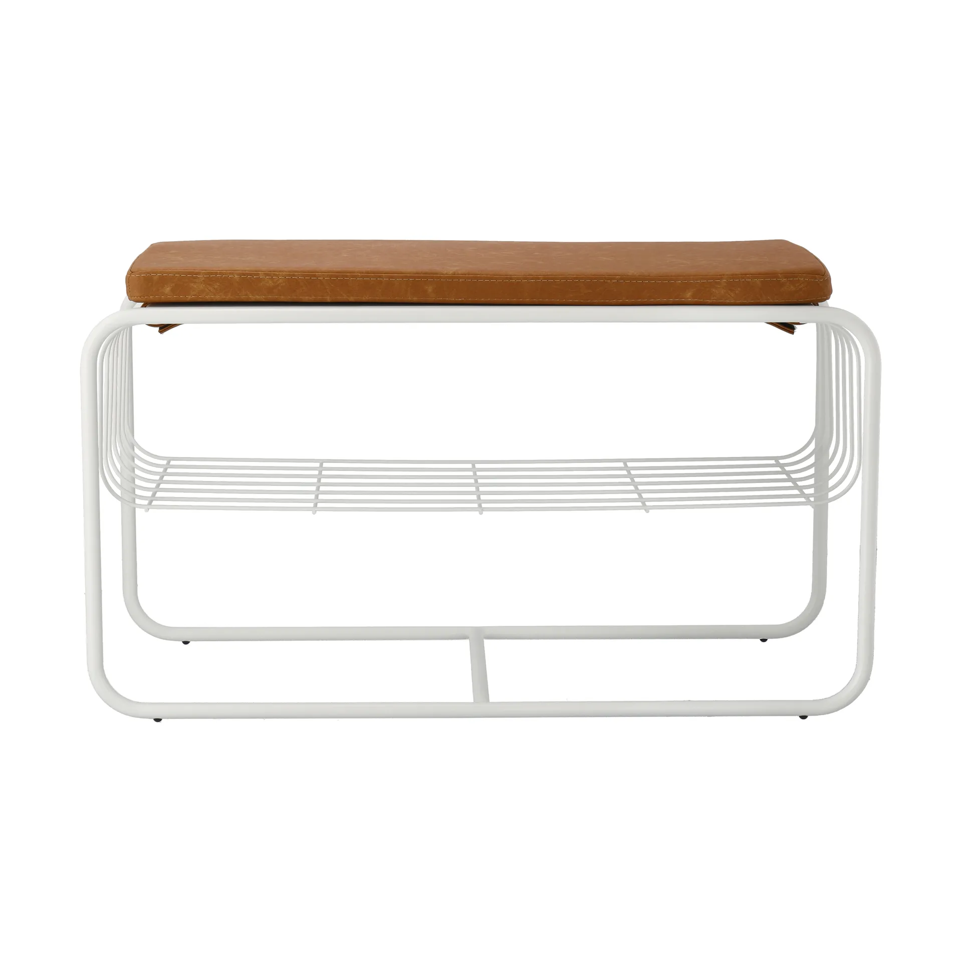 Nod ławka/półka na buty 80x36x42 cm, White Scandi Living