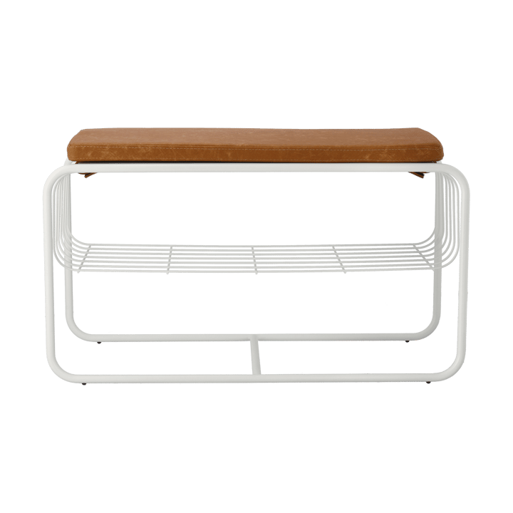 Nod ławka/półka na buty 80x36x42 cm, White Scandi Living