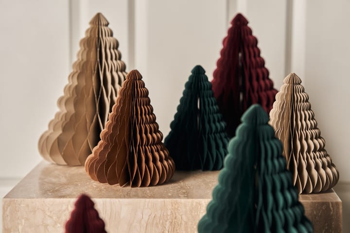 Ozdoba świąteczna Trees 2-pak - Beżowy - Scandi Living