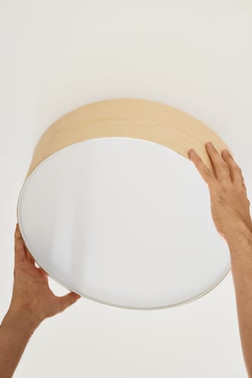 Plafon Fair Ø40 cm - Jesion - Scandi Living