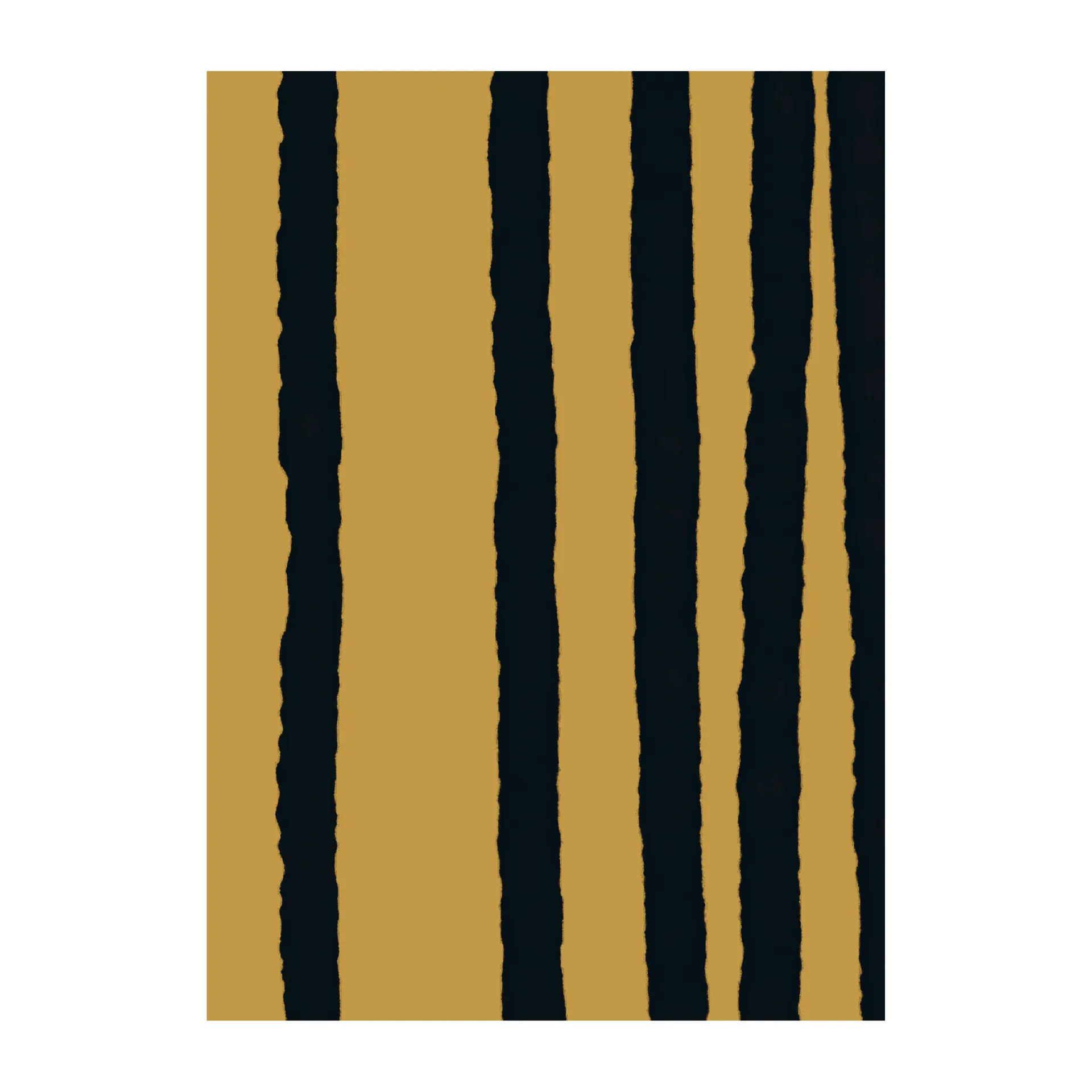 Plakat Lineage brązowy, 50x70 cm Scandi Living