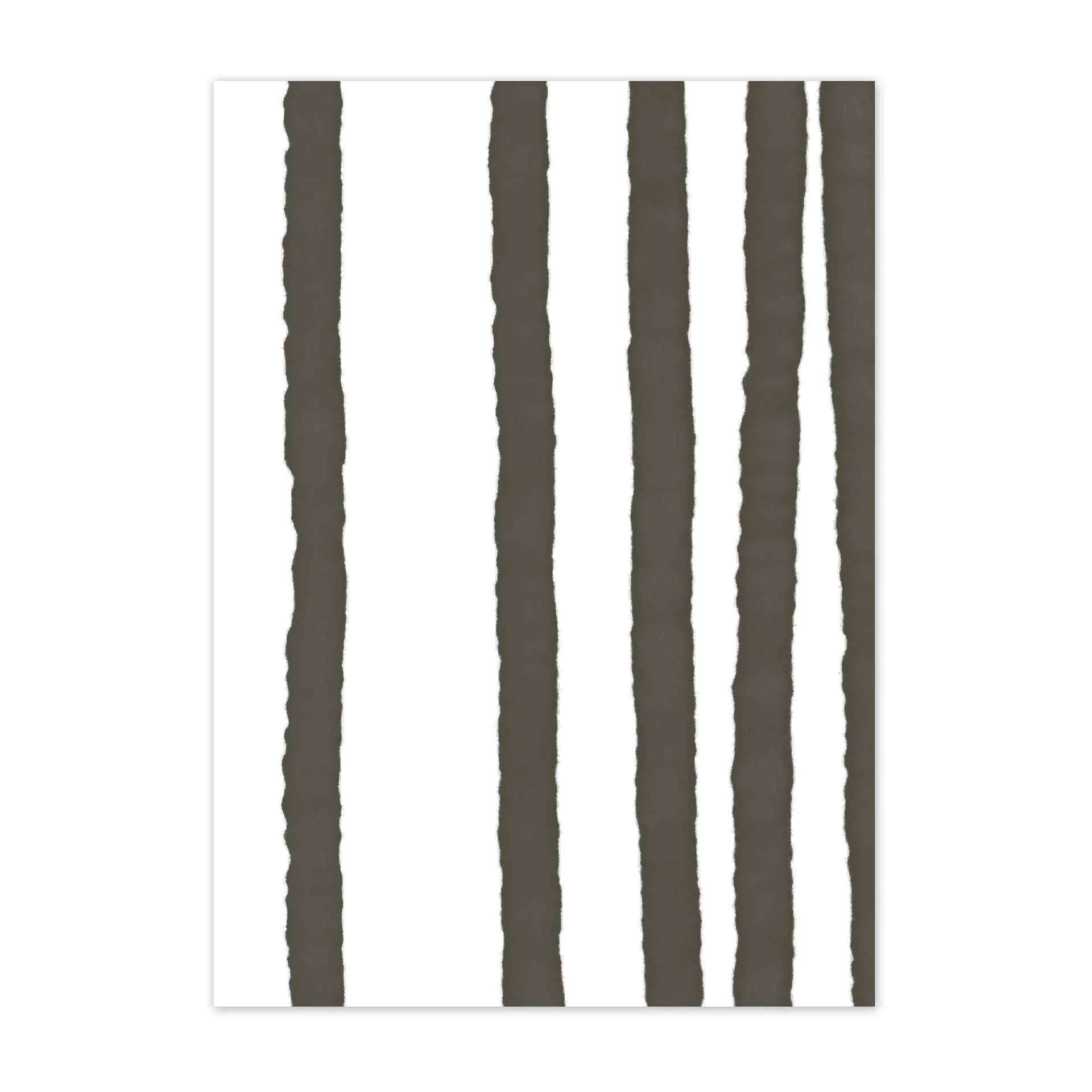 Plakat Lineage czarny, 50x70 cm Scandi Living