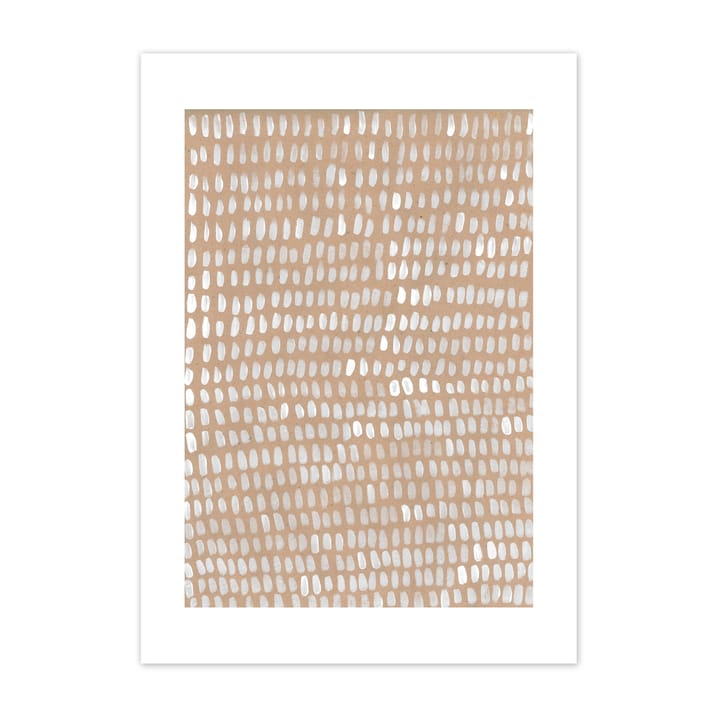 Plakat Multitude w kolorze beżowym - 30x40 cm - Scandi Living