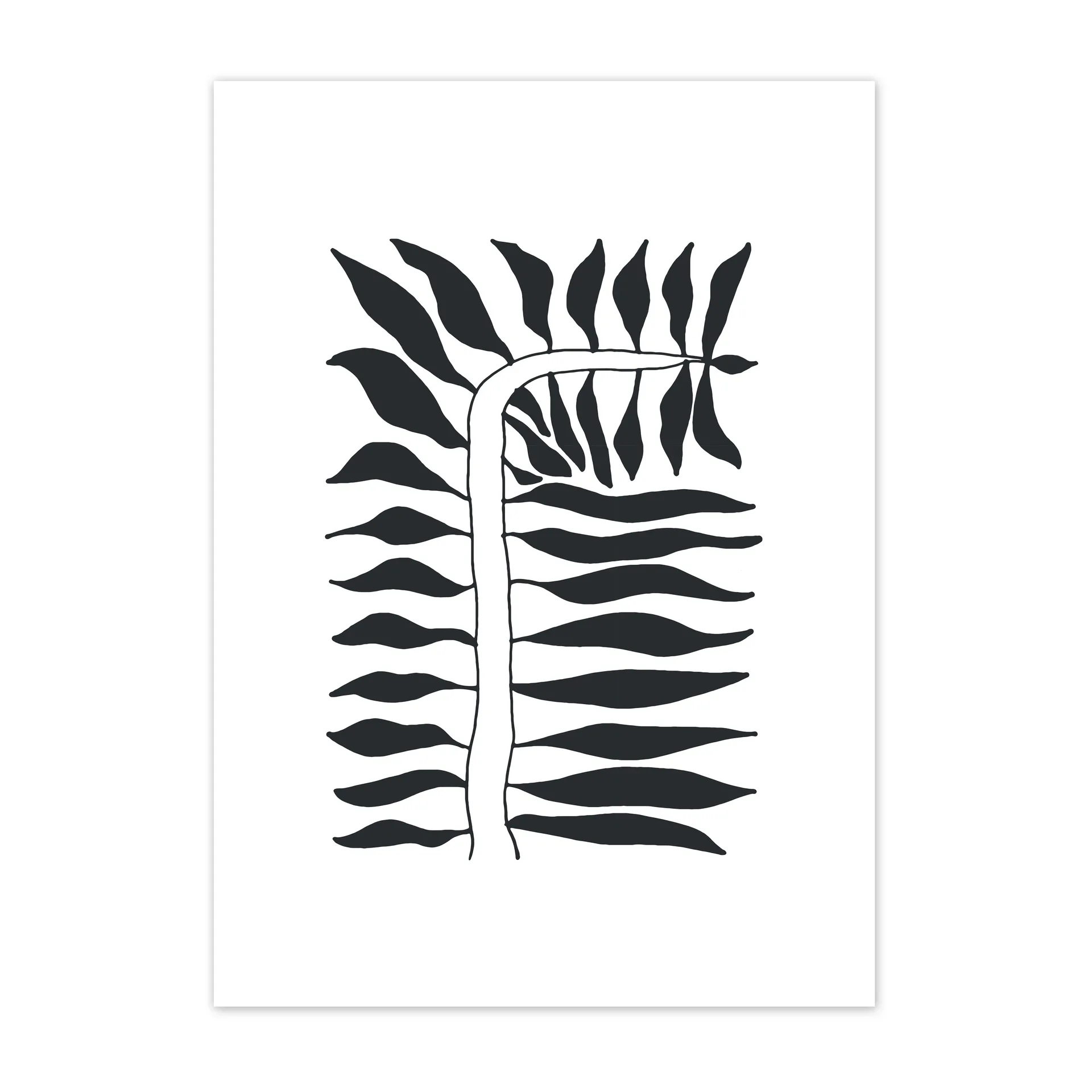 Plakat Seeding czarny, 50x70 cm Scandi Living