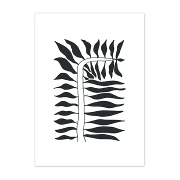 Plakat Seeding czarny - 50x70 cm - Scandi Living