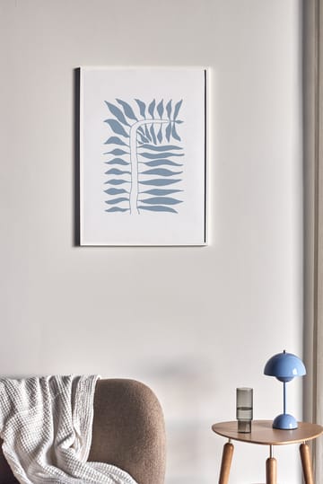 Plakat Seeding niebieski - 40x50 cm - Scandi Living