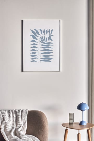 Plakat Seeding niebieski - 50x70 cm - Scandi Living