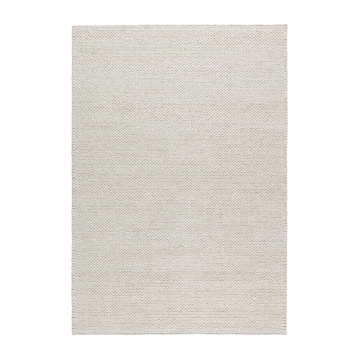 Pleciony dywan wełniany naturalny biały, 200x300 mm Scandi Living
